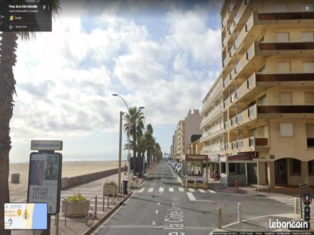 annonce location appartement f1 studio canet en roussillon 66140