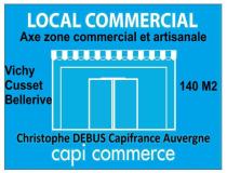 annonce location local commerce cusset 03300