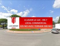 annonce location local commerce le luc 83340