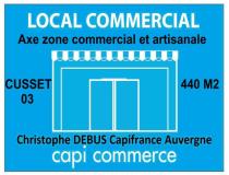 annonce location local commerce vichy 03200