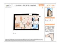 annonce vente appartement f1 studio aix en provence 13100