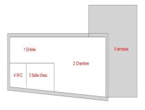 annonce vente appartement f1 studio pointe a pitre 97110