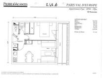 annonce vente appartement f2 t2 serris 77700