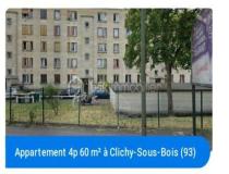 annonce vente appartement f4 t4 clichy sous bois 93390