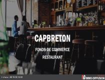 annonce vente local commerce capbreton 40130