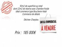 Achat local - commerce Decines Charpieu 69150 [41/2669334]