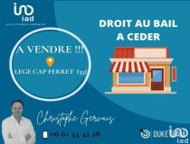 annonce vente local commerce lege cap ferret 33950