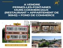 annonce vente local commerce pernes les fontaines 84210