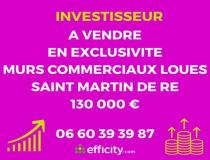 annonce vente local commerce st martin de re 17410