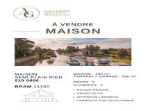 annonce vente maison bram 11150