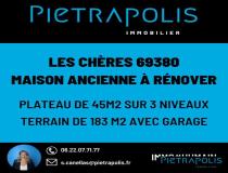 annonce vente maison les cheres 69380