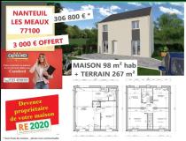 annonce vente maison nanteuil les meaux 77100