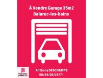 annonce vente parking garage balaruc les bains 34540