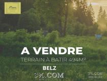 annonce vente terrain belz 56550