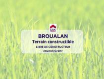 annonce vente terrain broualan 35120