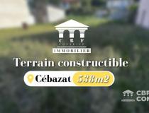 annonce vente terrain cebazat 63118