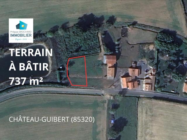 annonce vente terrain chateau guibert 85320