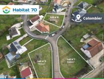 annonce vente terrain colombier 70000