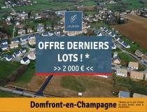 Vente terrain Domfront En Champagne 72240 [4/7736217]
