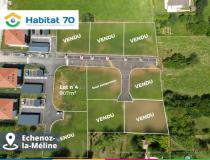 annonce vente terrain echenoz la meline 70000