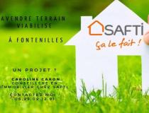 annonce vente terrain fontenilles 31470