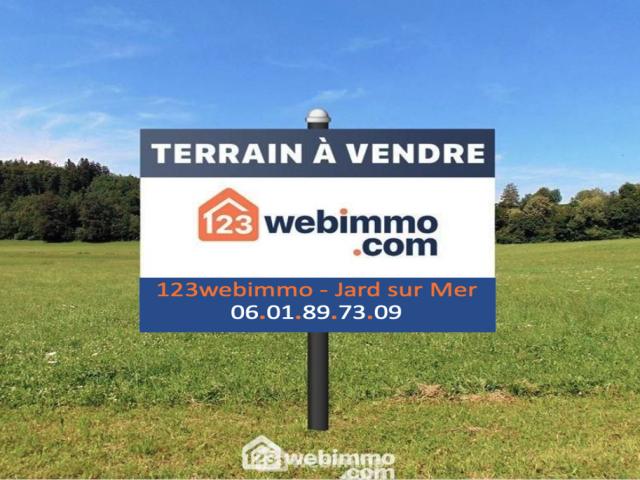 annonce vente terrain jard sur mer 85520