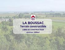 annonce vente terrain la boussac 35120