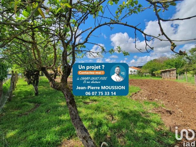 annonce vente terrain le champ st pere 85540