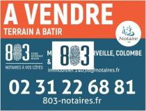 annonce vente terrain le molay littry 14330