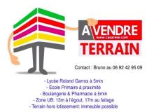 annonce vente terrain le tampon 97430