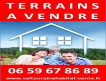 annonce vente terrain manthelan 37240