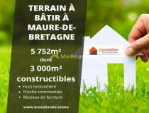 annonce vente terrain maure de bretagne 35330