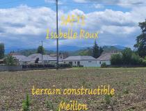 annonce vente terrain meillon 64510