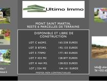 annonce vente terrain mont st martin 54350