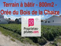 annonce vente terrain noirmoutier en l ile 85330