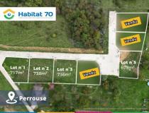 annonce vente terrain perrouse 70190