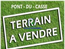 annonce vente terrain pont du casse 47480