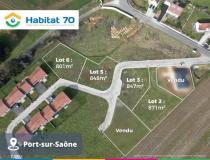 annonce vente terrain port sur saone 70170