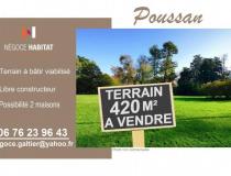 Immobilier terrain Poussan 34560 [4/7755166]