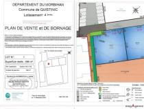 annonce vente terrain quistinic 56310