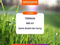 annonce vente terrain st andre de corcy 01390