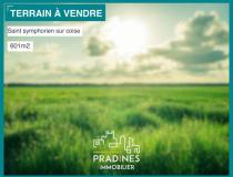 annonce vente terrain st symphorien sur coise 69590