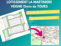 annonce vente terrain veigne 37250